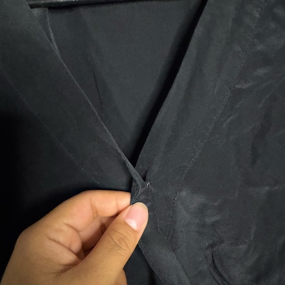 Babaton Corbett Romper Black V-Neck Jumpsuit - Picture 5 of 5